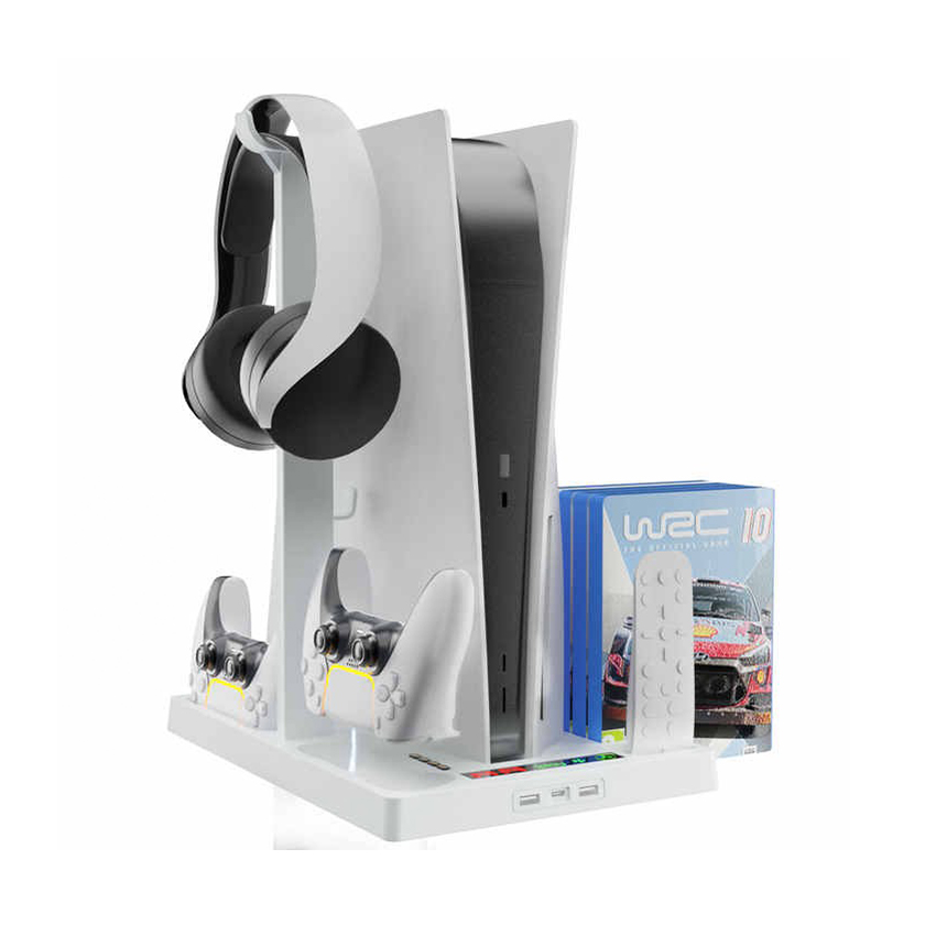 Đế đứng kèm sạc và quạt tản nhiệt cho máy PS5 Íplay HBP-271S